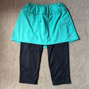 Skirt Sports Lotta Breeze Capri Skirt - Sea Green - Small
